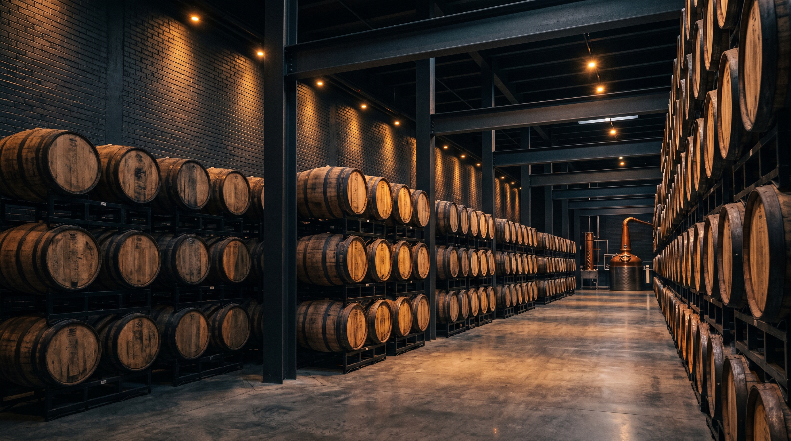 Oak barrels