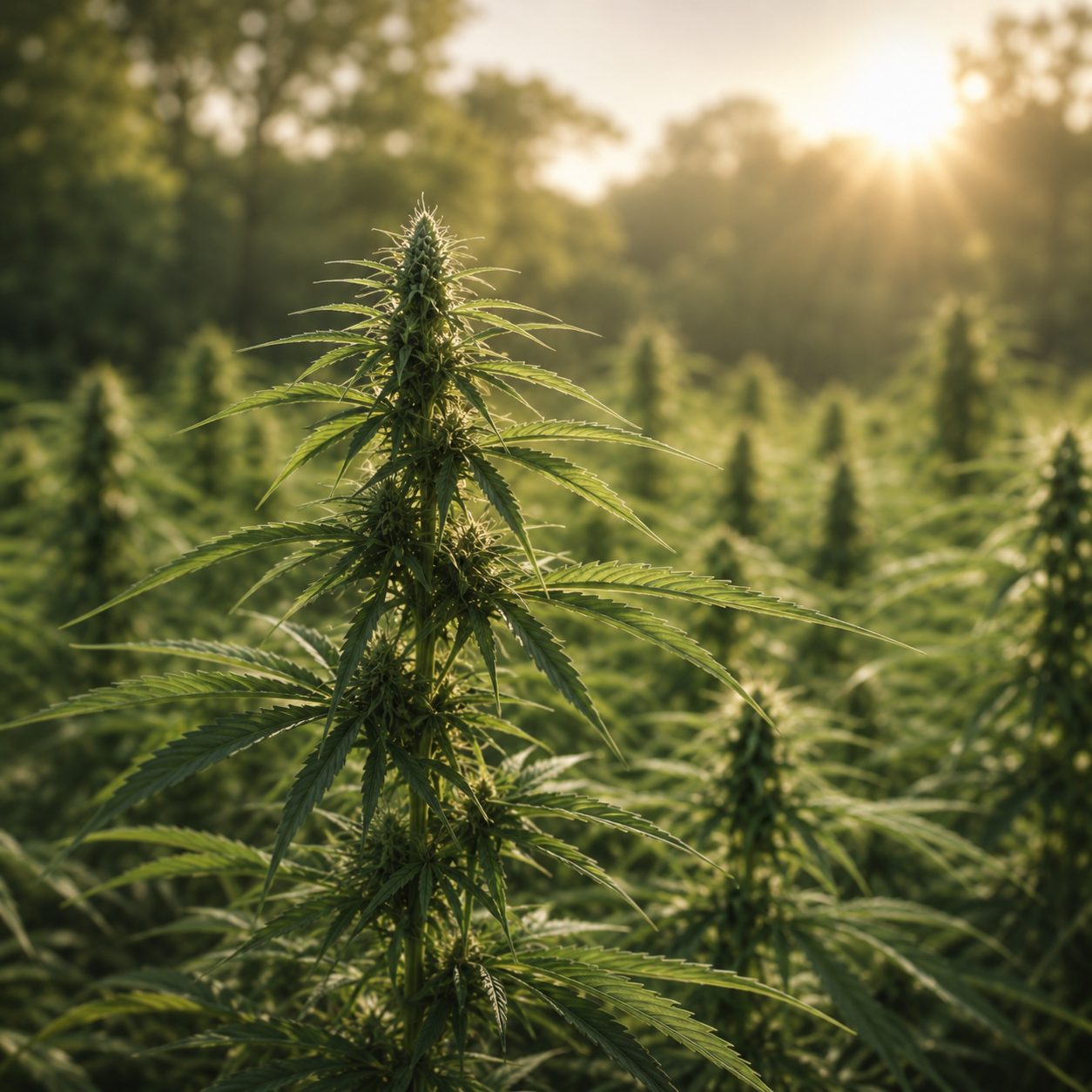 Hemp field