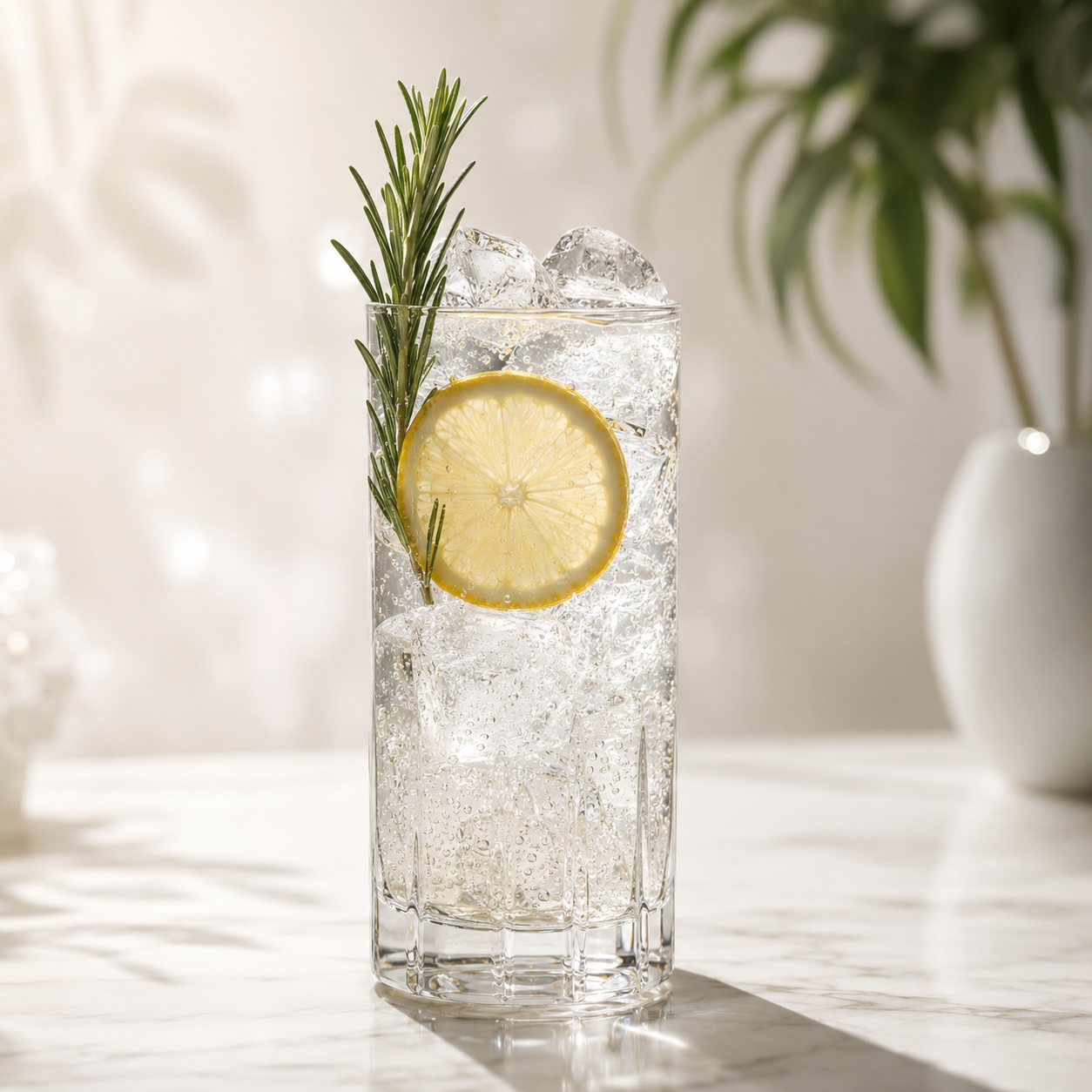 Refined vodka serve
